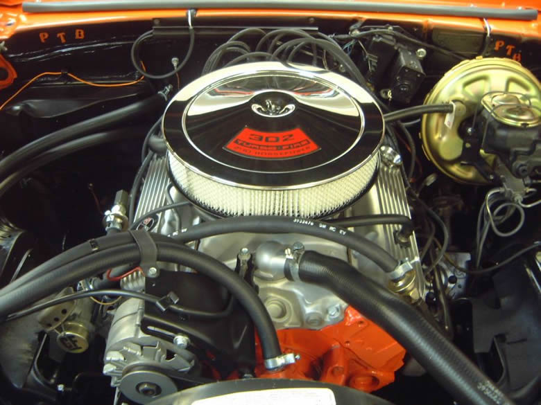 Steve's Hugger orange 1969 Z/28 Camaro